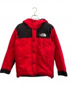 THE NORTH FACEザ ノース フェイス）の古着「マウンテンダウンジャケット」｜レッド