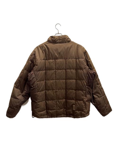 L.L.Bean（エルエルビーン）L.L.Bean (エルエルビーン) グースダウンオイルドコットンダウンジャケット ブラウン サイズ:XLの古着・服飾アイテム