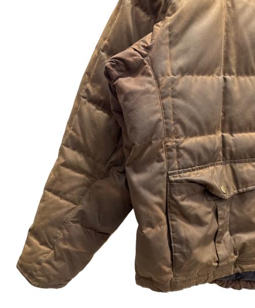 L.L.Bean（エルエルビーン）L.L.Bean (エルエルビーン) グースダウンオイルドコットンダウンジャケット ブラウン サイズ:XLの古着・服飾アイテム
