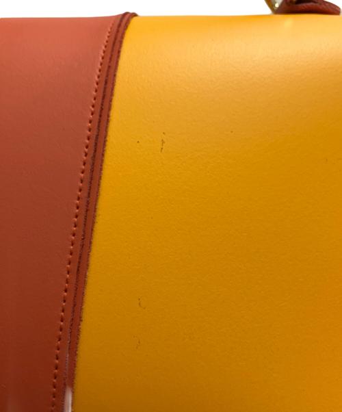 Cambridge  Satchel（ケンブリッジサッチェル）Cambridge  Satchel (ケンブリッジサッチェル) miffy (ミッフィー) The Hiding Miffy Poppyハンドバッグ オレンジの古着・服飾アイテム