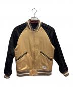 WACKO MARIAワコマリア）の古着「Tokyo Skull Souvenir Jacket」｜ゴールド×ブラック