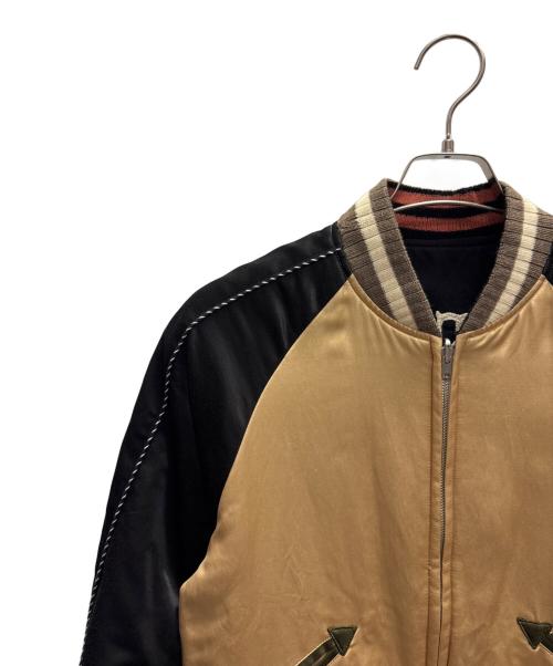 WACKO MARIA（ワコマリア）WACKO MARIA (ワコマリア) Tokyo Skull Souvenir Jacket ゴールド×ブラック サイズ:Ｓの古着・服飾アイテム