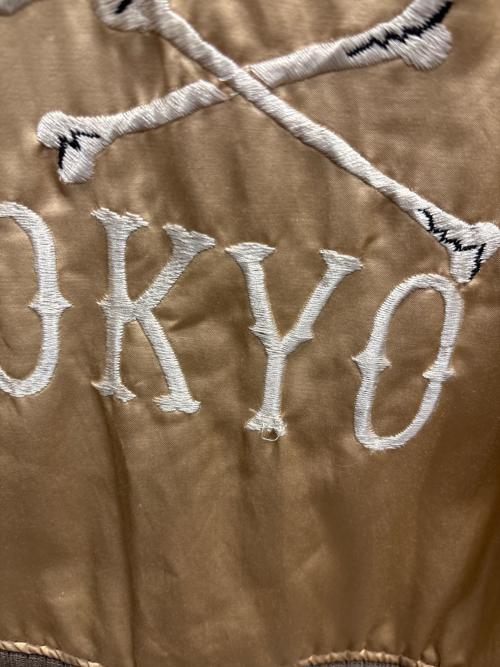 WACKO MARIA（ワコマリア）WACKO MARIA (ワコマリア) Tokyo Skull Souvenir Jacket ゴールド×ブラック サイズ:Ｓの古着・服飾アイテム