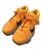 NIKEナイキ）の古着「バスケットボールシューズG.T. ハッスル 3 EP」｜オレンジ