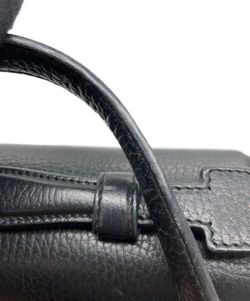 GUCCI（グッチ）GUCCI (グッチ) インターロッキング 2WAYバッグ ブラックの古着・服飾アイテム