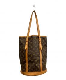 LOUIS VUITTON（ルイ ヴィトン）の古着「モノグラムバケットトートバック」｜ブラウン