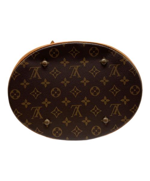 LOUIS VUITTON（ルイ ヴィトン）LOUIS VUITTON (ルイ ヴィトン) モノグラムバケットトートバック ブラウンの古着・服飾アイテム