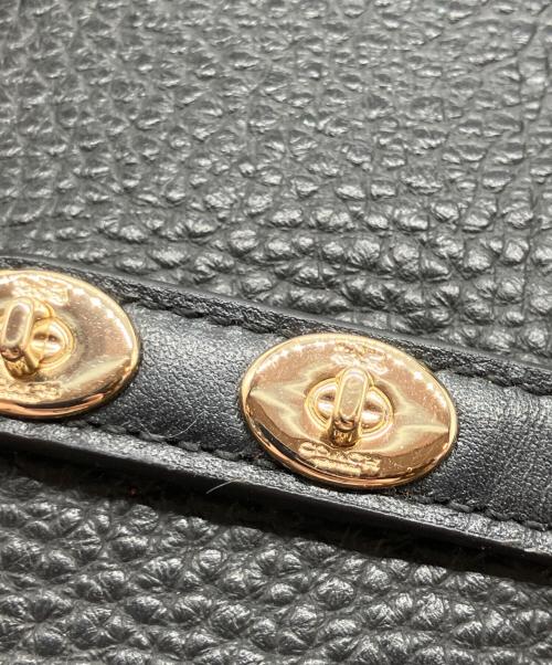 COACH（コーチ）COACH (コーチ) 2WAYサッチェルショルダーバッグ ブラックの古着・服飾アイテム