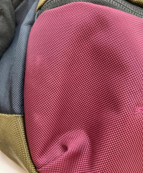 BEAMS（ビームス）BEAMS (ビームス) ARC'TERYX (アークテリクス) ウエストバッグ ボルドーx黄緑の古着・服飾アイテム
