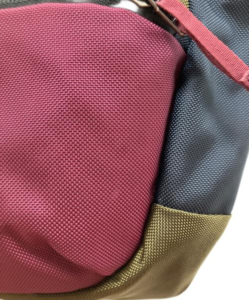 BEAMS（ビームス）BEAMS (ビームス) ARC'TERYX (アークテリクス) ウエストバッグ ボルドーx黄緑の古着・服飾アイテム