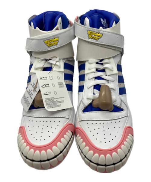 adidas（アディダス）adidas (アディダス) KERWIN FROST (カーウィン・フロスト) フォーラム ハイ ヒューマンカイブス ホワイト サイズ:SIZE 28.5cm 未使用品の古着・服飾アイテム
