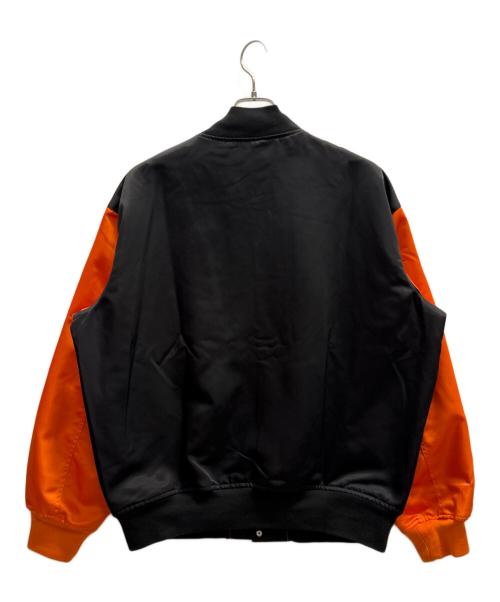 JORDAN（ジョーダン）JORDAN (ジョーダン) バーシティジャケット オレンジ サイズ:Мの古着・服飾アイテム