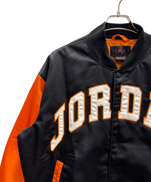 JORDAN（ジョーダン）JORDAN (ジョーダン) バーシティジャケット オレンジ サイズ:Мの古着・服飾アイテム