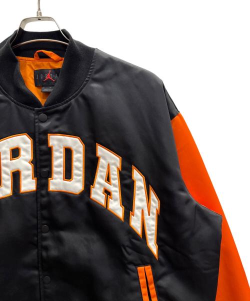 JORDAN（ジョーダン）JORDAN (ジョーダン) バーシティジャケット オレンジ サイズ:Мの古着・服飾アイテム