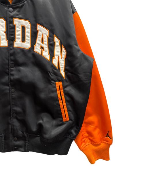 JORDAN（ジョーダン）JORDAN (ジョーダン) バーシティジャケット オレンジ サイズ:Мの古着・服飾アイテム