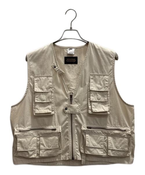 NIKE（ナイキ）NIKE (ナイキ) LIFE UTILITYベスト ベージュ サイズ:Ｌの古着・服飾アイテム