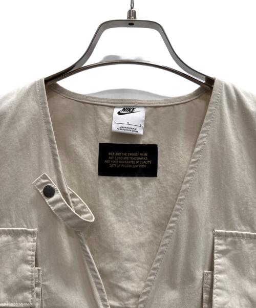 NIKE（ナイキ）NIKE (ナイキ) LIFE UTILITYベスト ベージュ サイズ:Ｌの古着・服飾アイテム