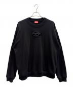 DIESELディーゼル）の古着「0GRAC S－BOXT－OD スウェット」｜ブラック
