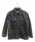 PENDLETONペンドルトン）の古着「ウールジャケット」｜ネイビー×グリーン