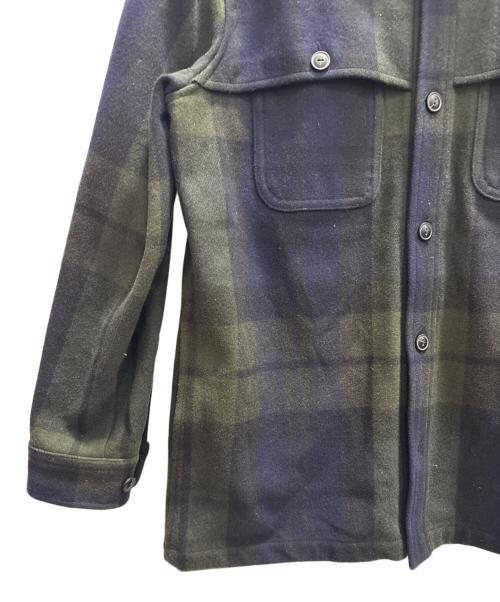 PENDLETON（ペンドルトン）PENDLETON (ペンドルトン) ウールジャケット ネイビー×グリーン サイズ:Мの古着・服飾アイテム