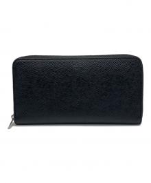 CELINE（セリーヌ）の古着「ラウンドファスナー長財布」｜ブラック