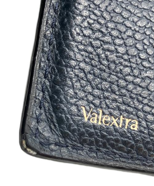 valexta（ヴァレクストラ）valexta (ヴァレクストラ) 2つ折り財布 ブラックの古着・服飾アイテム