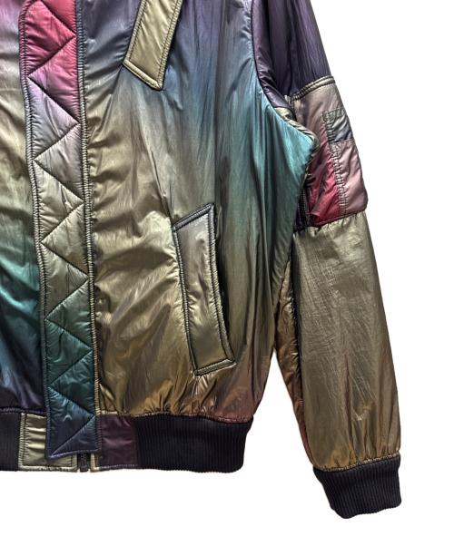 KENZO（ケンゾー）KENZO (ケンゾー) メタリックボンバージャケット オーロラ サイズ:表記無の古着・服飾アイテム