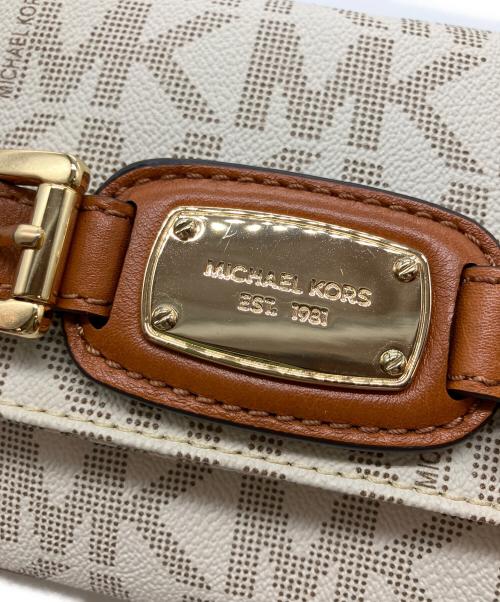 MICHAEL KORS（マイケルコース）MICHAEL KORS (マイケルコース) MKシグネチャーチェーンショルダーバッグの古着・服飾アイテム