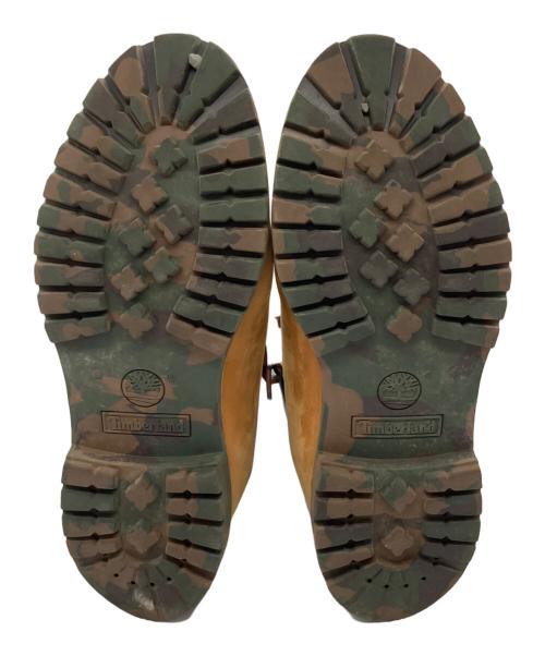 Timberland（ティンバーランド）Timberland (ティンバーランド) カモ柄アウトソールブーツ ブラウン サイズ:SIZE 27cmの古着・服飾アイテム