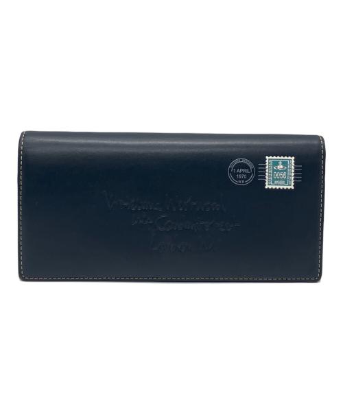 Vivienne Westwood（ヴィヴィアンウエストウッド）Vivienne Westwood (ヴィヴィアンウエストウッド) エンベロープ長財布 ブラックの古着・服飾アイテム