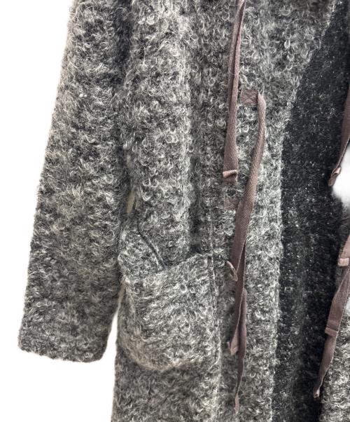 FWk Engineered Garments（エフダブリューケーエンジニアードガーメンツ）FWk Engineered Garments (エフダブリューケーエンジニアードガーメンツ) モヘヤ混ロングコート グレー サイズ:1の古着・服飾アイテム