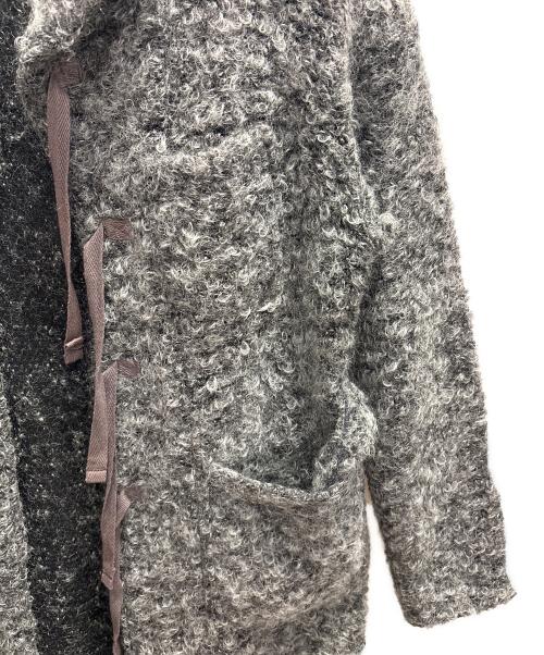 FWk Engineered Garments（エフダブリューケーエンジニアードガーメンツ）FWk Engineered Garments (エフダブリューケーエンジニアードガーメンツ) モヘヤ混ロングコート グレー サイズ:1の古着・服飾アイテム