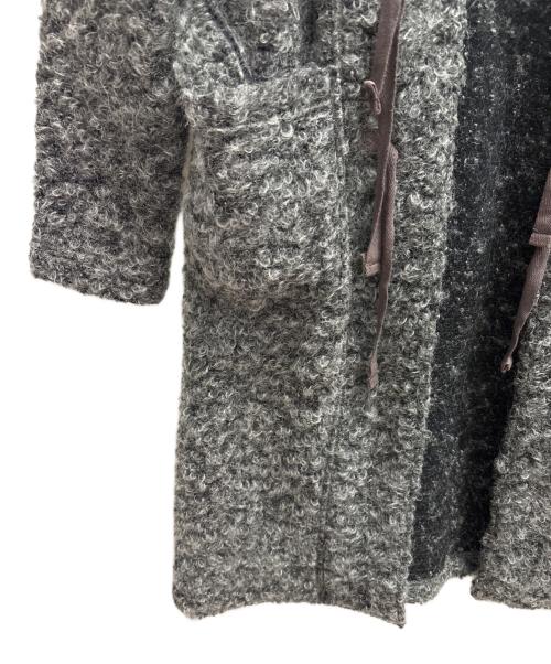 FWk Engineered Garments（エフダブリューケーエンジニアードガーメンツ）FWk Engineered Garments (エフダブリューケーエンジニアードガーメンツ) モヘヤ混ロングコート グレー サイズ:1の古着・服飾アイテム
