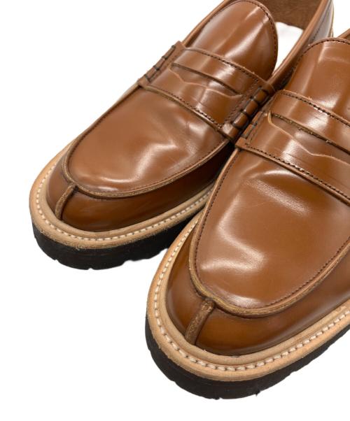 Tricker's（トリッカーズ）Tricker's (トリッカーズ) INSCRIRE (アンスクリア) コラボレーションローファー ブラウン サイズ:5　1/2の古着・服飾アイテム