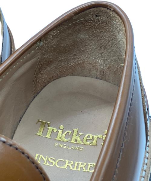 Tricker's（トリッカーズ）Tricker's (トリッカーズ) INSCRIRE (アンスクリア) コラボレーションローファー ブラウン サイズ:5　1/2の古着・服飾アイテム
