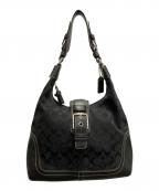 COACHコーチ）の古着「ショルダーバッグ」｜ブラック