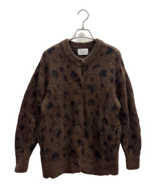 CLANE（クラネ）CLANE (クラネ) 厚手カーディガン ブラウン サイズ:フリーの古着・服飾アイテム