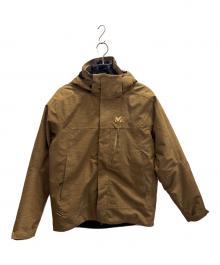 MILLET（ミレー）の古着「Kシールド フーディ」｜カーキ