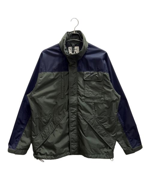 L.L.Bean（エルエルビーン）L.L.Bean (エルエルビーン) 90'sウインドブレーカー ネイビー×グリーン サイズ:Ｌの古着・服飾アイテム