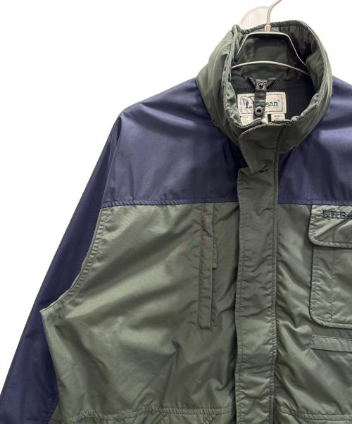 L.L.Bean（エルエルビーン）L.L.Bean (エルエルビーン) 90'sウインドブレーカー ネイビー×グリーン サイズ:Ｌの古着・服飾アイテム
