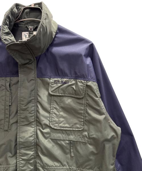 L.L.Bean（エルエルビーン）L.L.Bean (エルエルビーン) 90'sウインドブレーカー ネイビー×グリーン サイズ:Ｌの古着・服飾アイテム