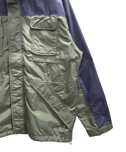 L.L.Bean（エルエルビーン）L.L.Bean (エルエルビーン) 90'sウインドブレーカー ネイビー×グリーン サイズ:Ｌの古着・服飾アイテム
