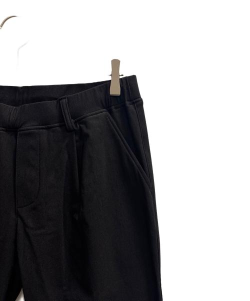 RESOUND CLOTHING（リサウンドクロージング）RESOUND CLOTHING (リサウンドクロージング) 裏起毛ワンタックスラックスイージーパンツ ブラック サイズ:SIZE 2の古着・服飾アイテム