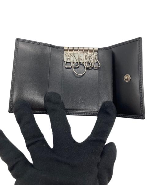 GUCCI（グッチ）GUCCI (グッチ) GGキーケース ブラックの古着・服飾アイテム