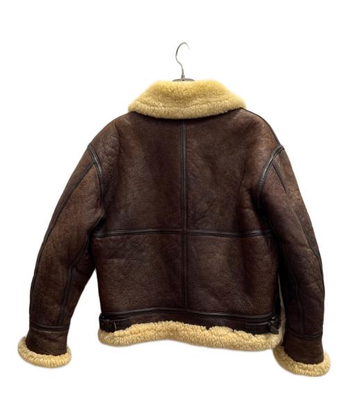 Bellezza Uomo Collection（ベレッツァ・ウォモ・コレクション）Bellezza Uomo Collection (ベレッツァ・ウォモ・コレクション) フライトジャケット ダークブラウン サイズ:Мの古着・服飾アイテム