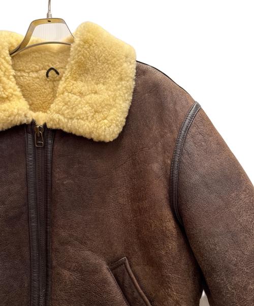 Bellezza Uomo Collection（ベレッツァ・ウォモ・コレクション）Bellezza Uomo Collection (ベレッツァ・ウォモ・コレクション) フライトジャケット ダークブラウン サイズ:Мの古着・服飾アイテム