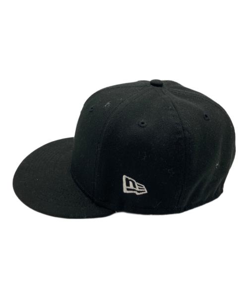 New Era（ニューエラ）New Era (ニューエラ) stussy (ステューシー) 59FIFTY SWIRLY S CAP ブラックの古着・服飾アイテム