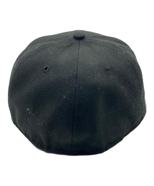 New Era（ニューエラ）New Era (ニューエラ) stussy (ステューシー) 59FIFTY SWIRLY S CAP ブラックの古着・服飾アイテム