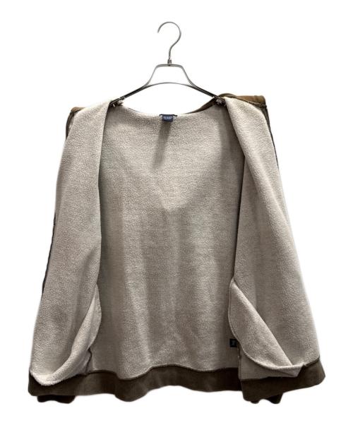 stussy（ステューシー）stussy (ステューシー) 紺タグジップパーカー ブラウン サイズ:Ｌの古着・服飾アイテム