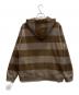 stussy (ステューシー) 紺タグジップパーカー ブラウン サイズ:Ｌ：12000円